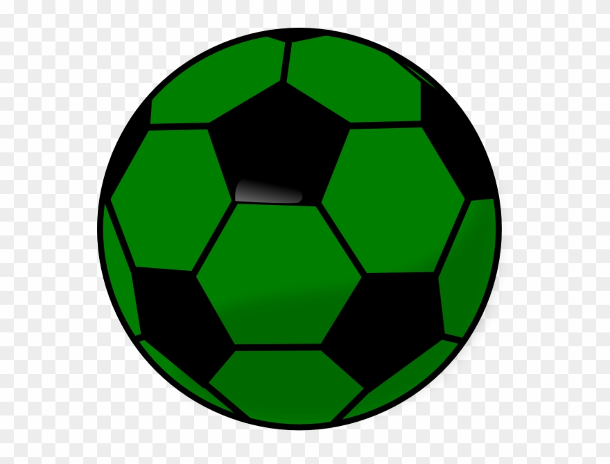 Clipart Ball Green - Pelota De Futbol Para Imprimir - Png Download
