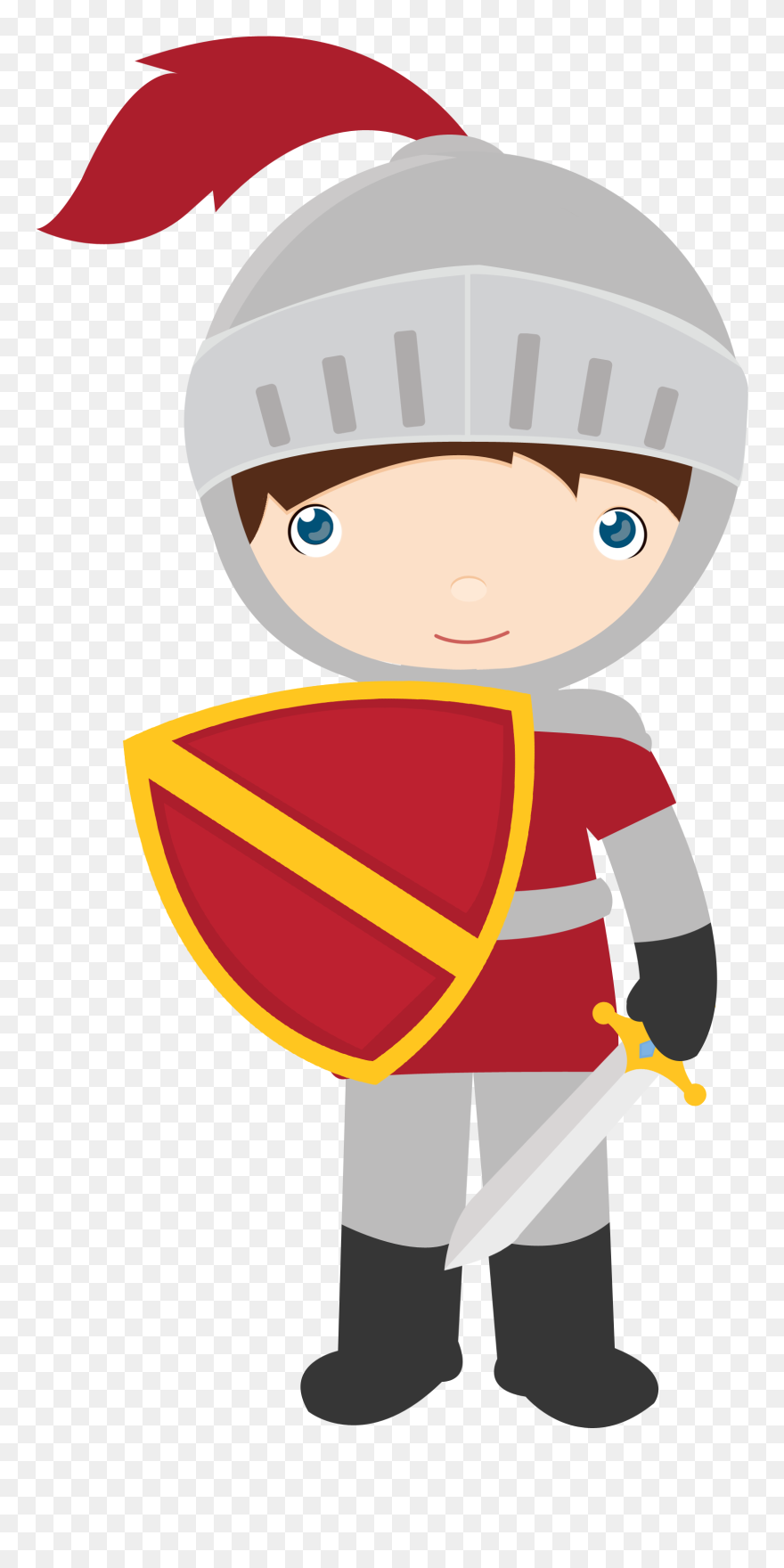 Princesas E Cavaleiros - Clipart Knights - Png Download