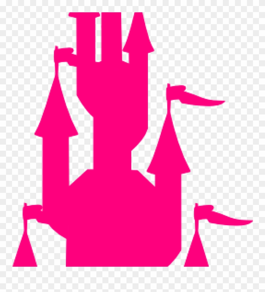 Castle Clipart Panda Free Images Dinosaur - Vector Magic Tower Black - Png Download