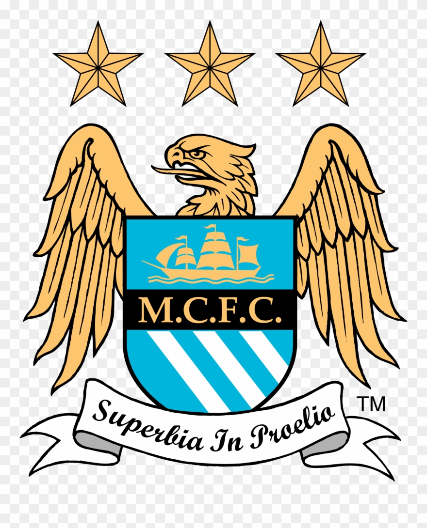 Crystal Palace Fc Clipart Moon - Logo De Man City - Png Download