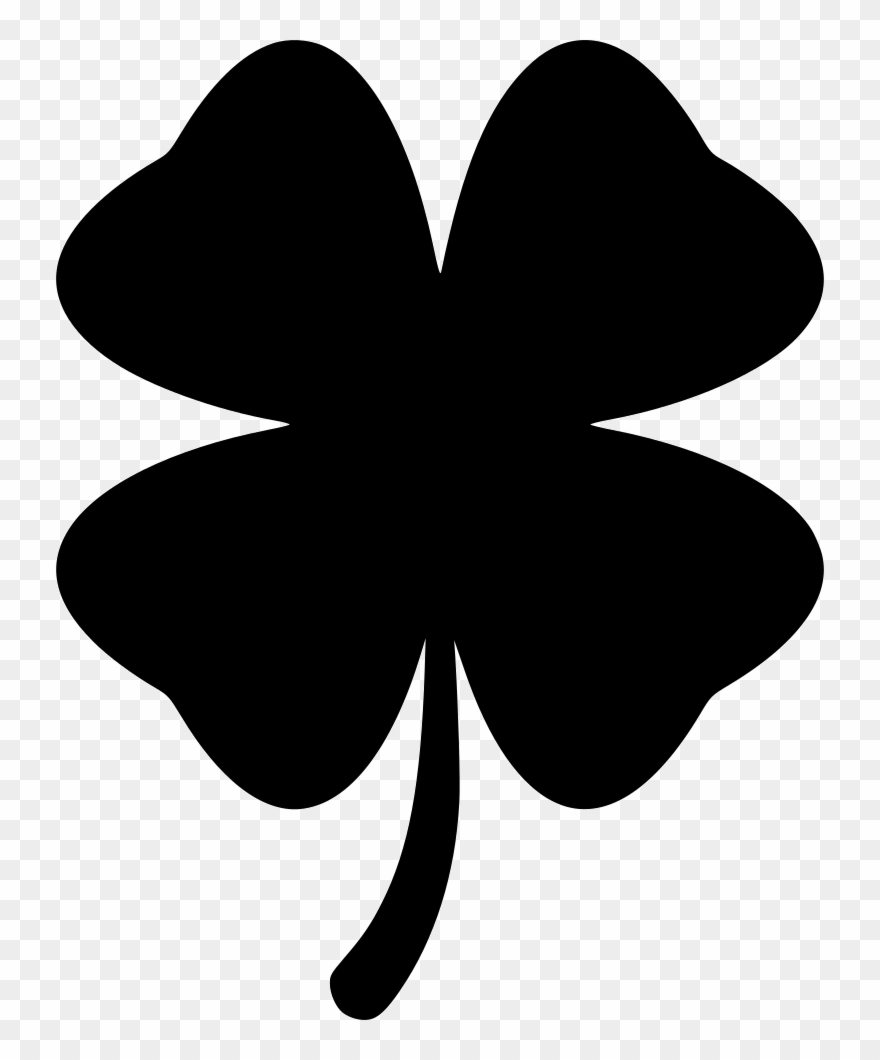 Jpg Free Clover Svg - Icon Four Leaf Clover Clipart