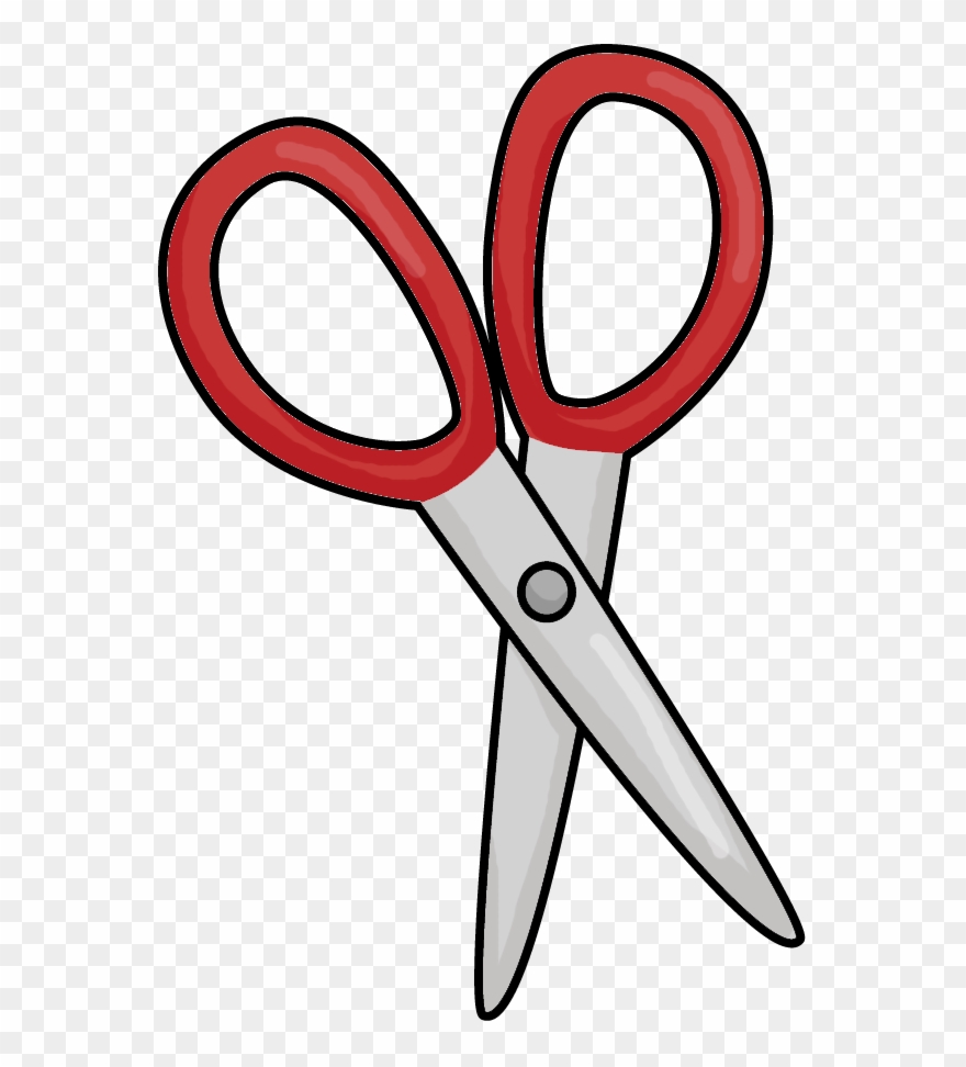 Little Miss Kindergarten - Glue Stick And Scissors Clip Art - Png Download