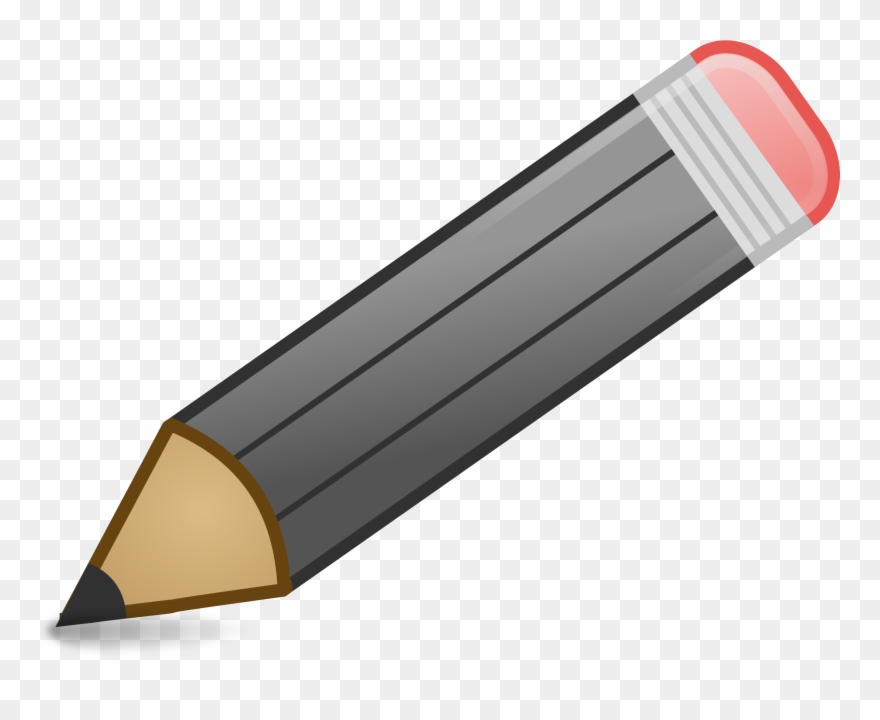 Matt Icons Accessories Text Editor Png Free - Grey Colored Pencil Clipart Transparent Png