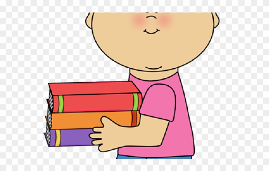 Pencil Sharpener Clipart Substitute - Boy With A Book Clipart - Png Download