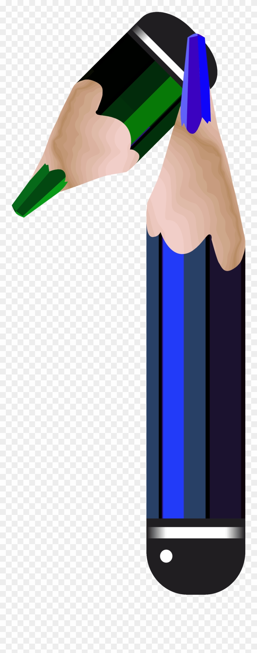 Pencil Clipart One - Clip Art - Png Download
