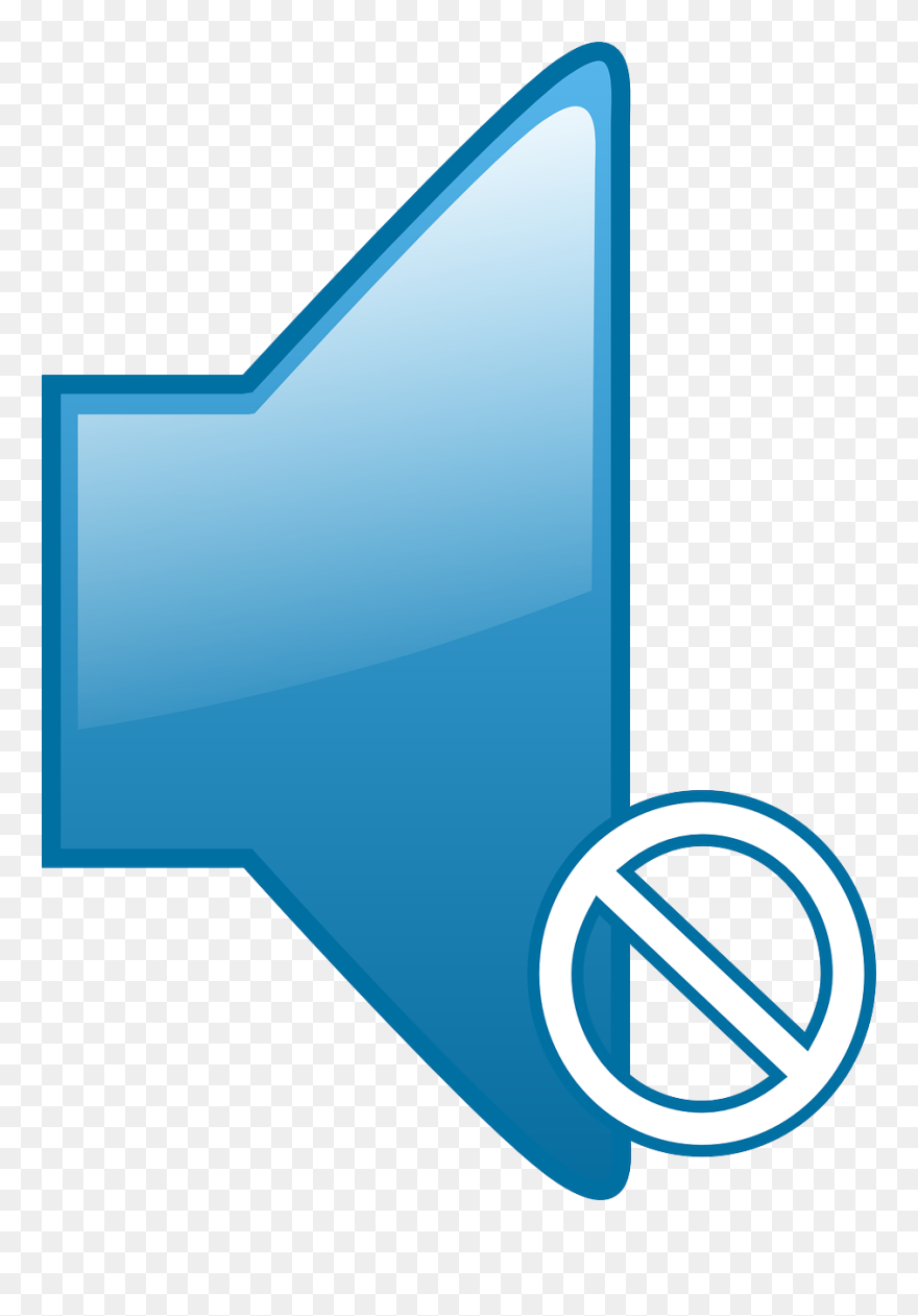 Just Quiet Clipart - Button Sound On Off - Png Download