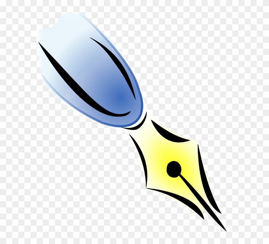Pen Clipart Calligraphy Pen - Pen - Png Download