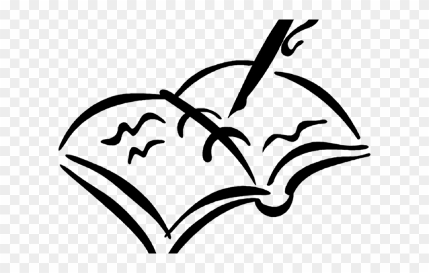 Pen Clipart Line Art - Fountain Pen Clip Art - Png Download