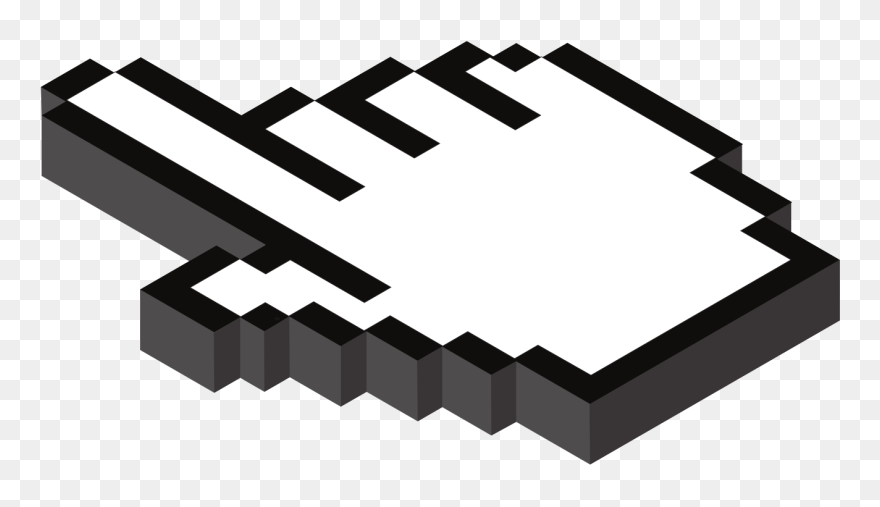 Pointer Computer Mouse Computer Icons Button Mobile - Hand Cursor Clipart