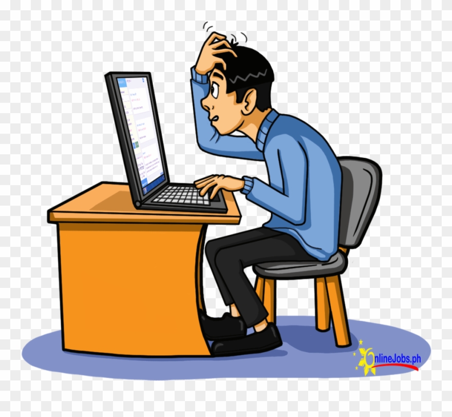 Don't Leave The Applicant Guessing - Sitting Clipart