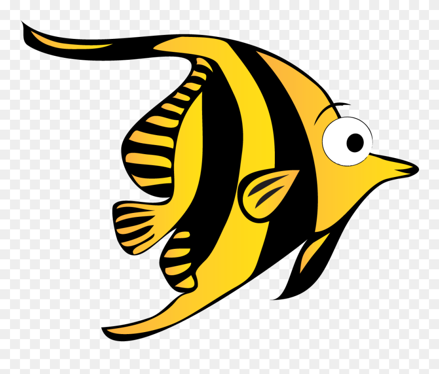 Angel Fish Clipart At Getdrawings - Angelfish Fish Cartoon Png Transparent Png