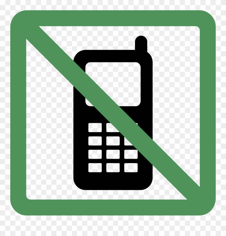 Mobile Shutdown Technology In The Classroom - Don T Use Phone Icon Clipart