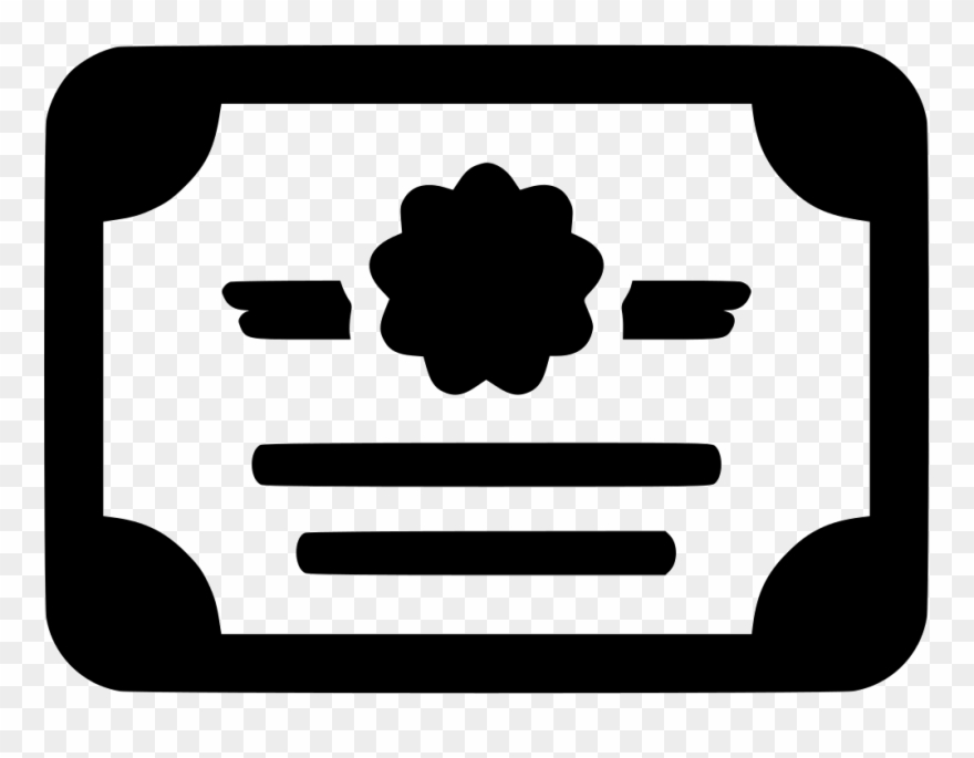 Jpg Royalty Free Stock Png Icon Free - Stock Certificate Clip Art Transparent Png