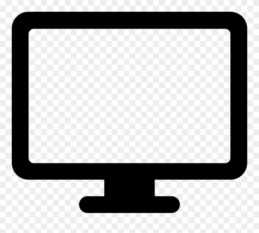 Desktop Icon Png Clipart Computer Icons Computer Monitors - Desktop Vector Icon Png Transparent Png