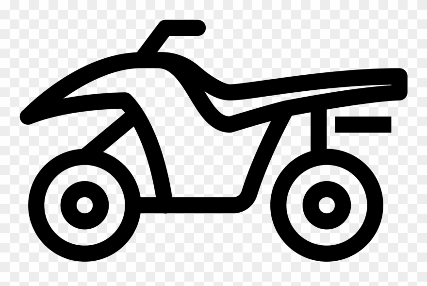 Svg Library Stock Atv Mud Clipart - Motorcycle - Png Download