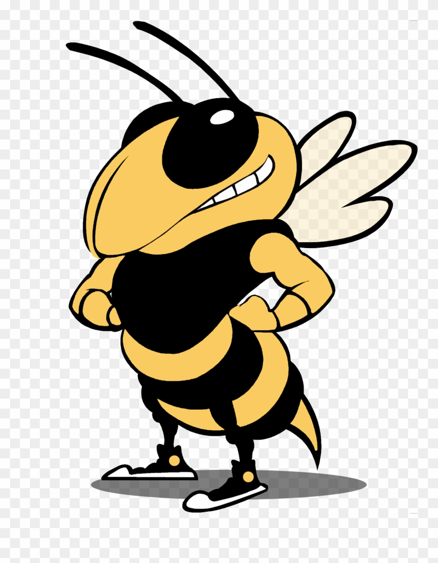 Buzz Georgia Tech Black And White Clipart