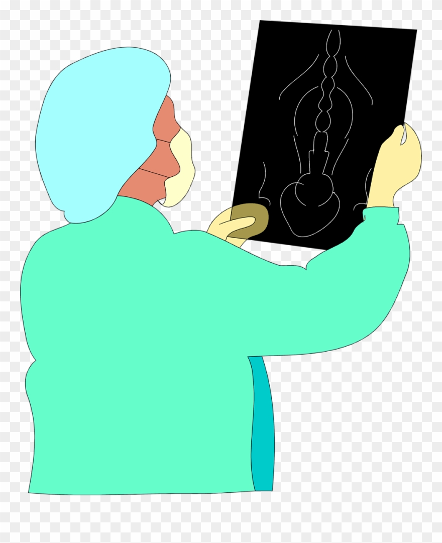 Clipart Doctor Surgeon - X Ray With Transparent Background - Png Download