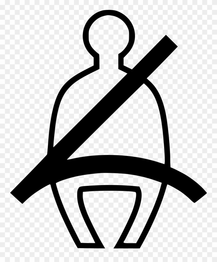 Car Computer Icons Clip Art Transprent Png - Seat Belt Clipart Transparent Png