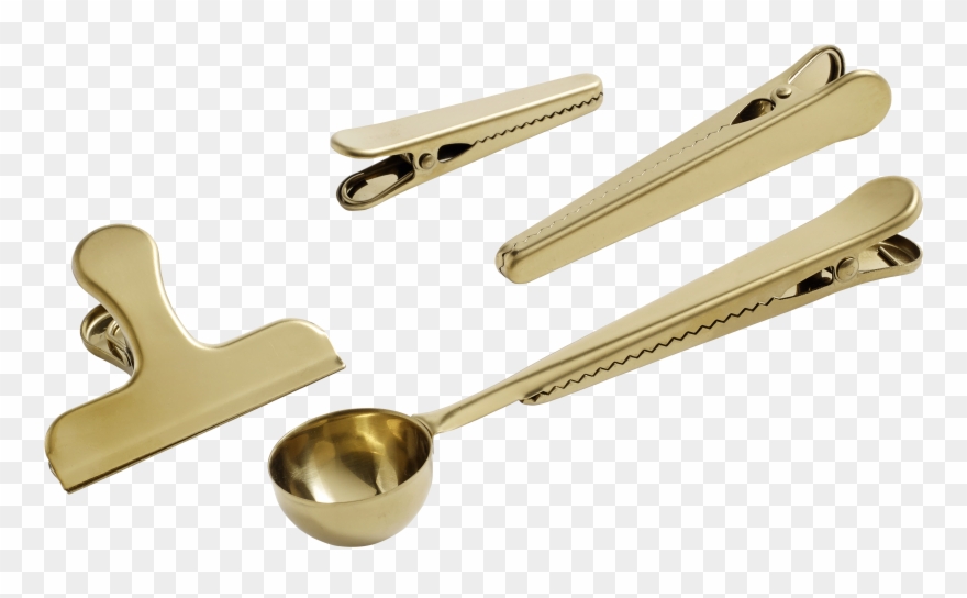 Picture Library Download Hay Online Winkel - Hay Clip Clip Small - Brass - Png Download