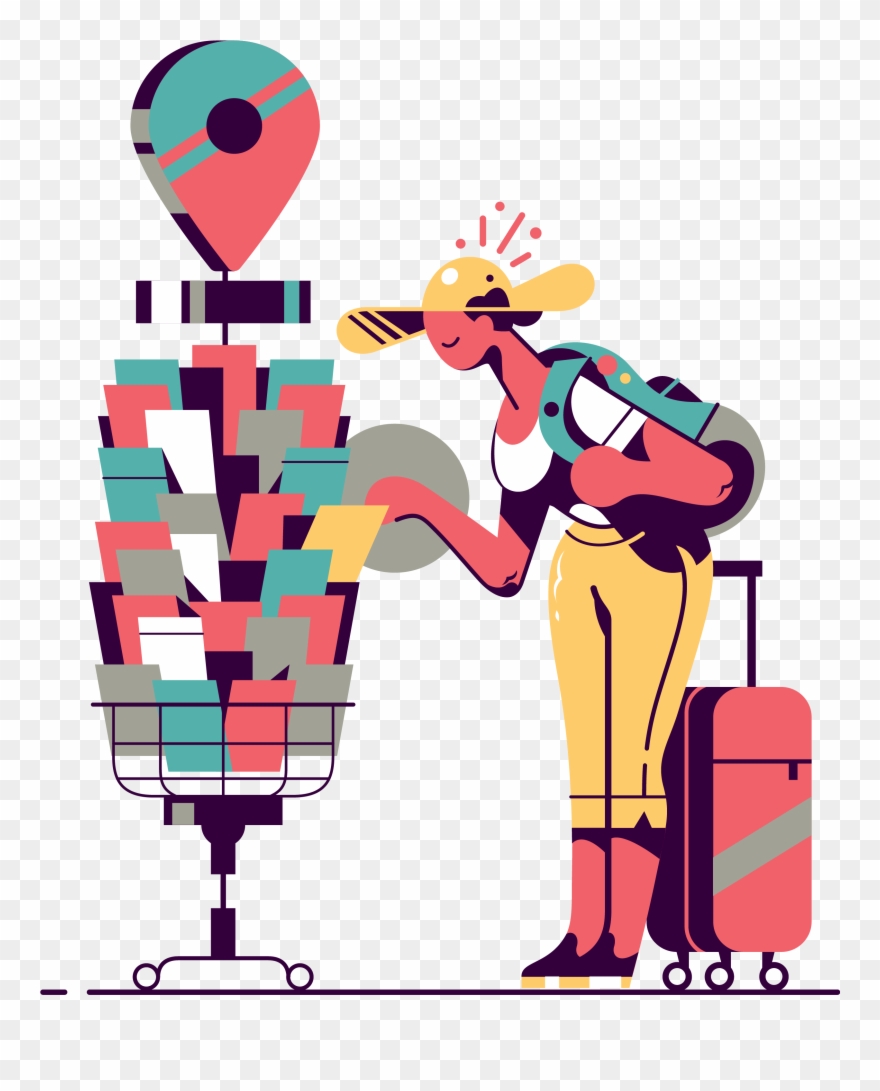 The Best U S Airports To Travel - Illustration Clipart