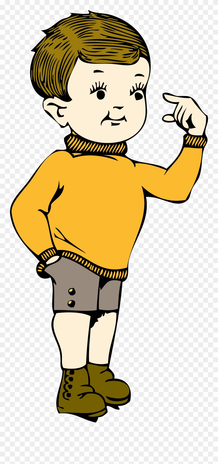 Big Image - Little Johnny Jokes Clipart