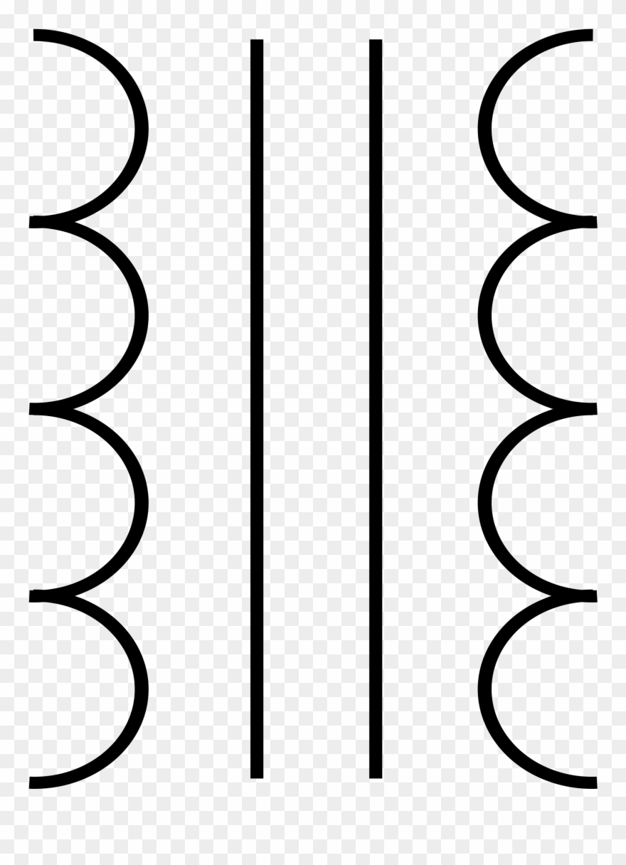 Electrical Transformer Symbol Transformator Clipart