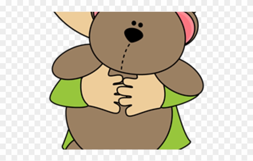 Little Boy Clipart Teddy Bear - Cartoon - Png Download