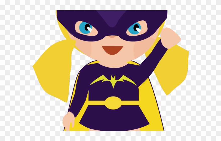 Little Boy Clipart Super Hero - Clipart Girls Superhero Png Transparent Png