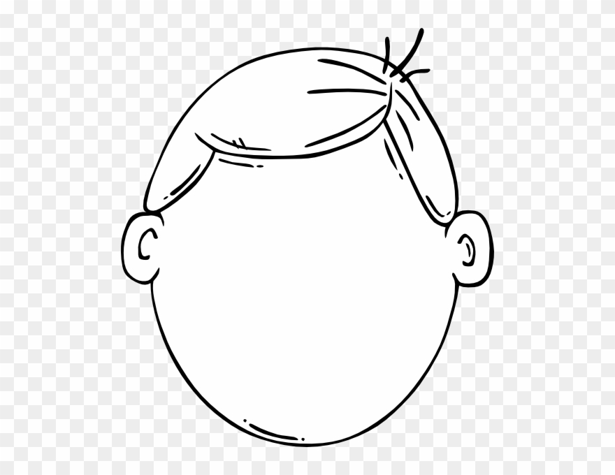 Boy Face Clip Art At Clipart Library - Boy Face Cartoon Drawing - Png Download