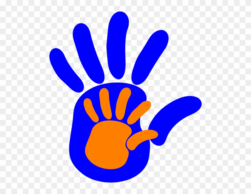 In Clip Art At - Hand In Hand Clipart - Png Download