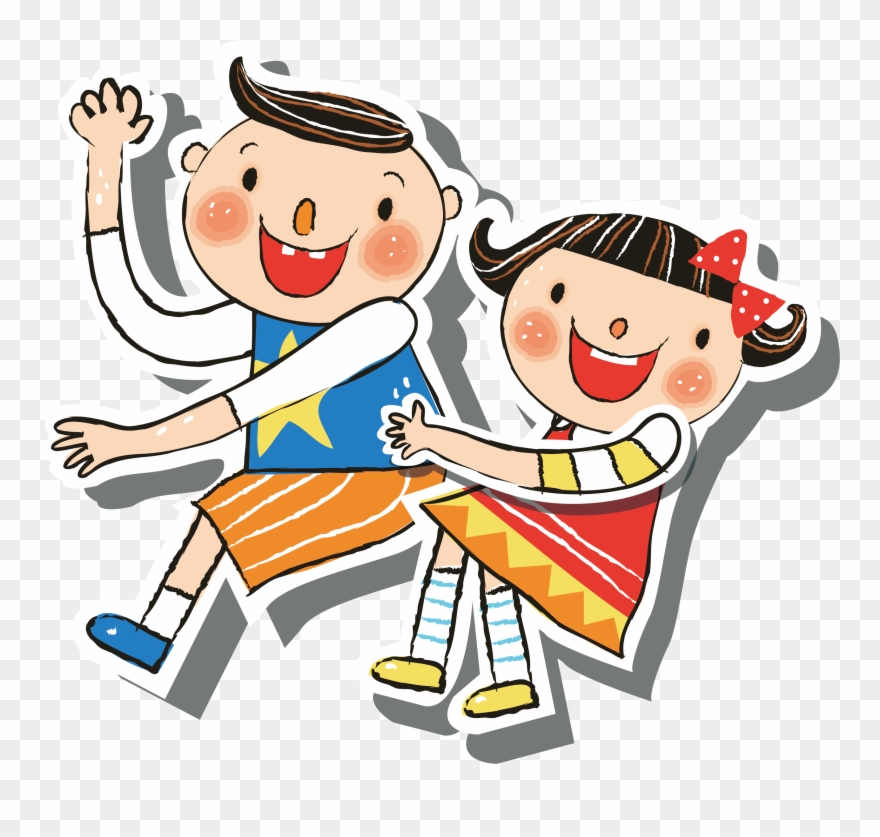 Cartoon Child Clip Art - Vector Graphics - Png Download