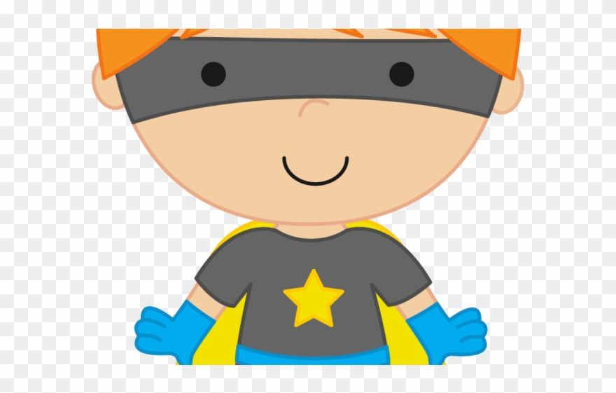 Super Girl Clipart Students - Super Hero Boy Png Transparent Png