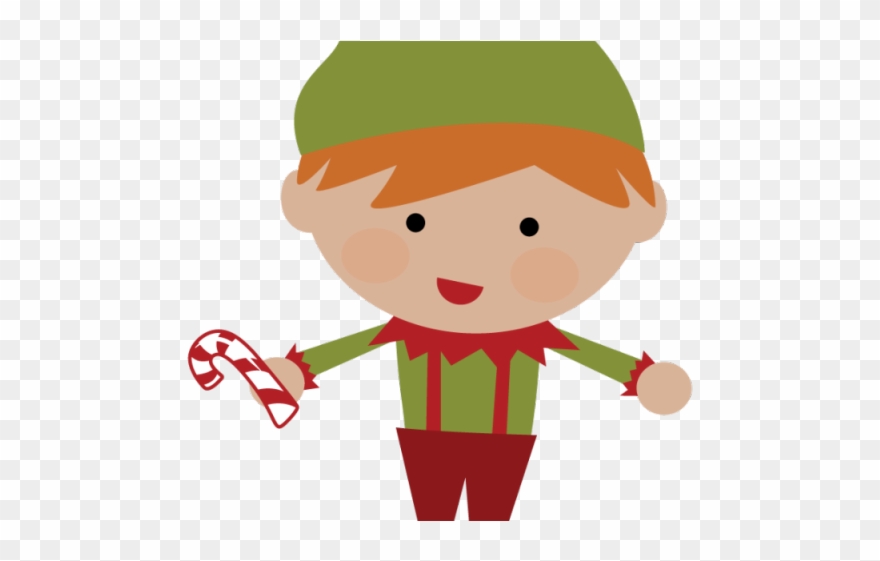 Elf Clipart Cute - Elves Christmas - Png Download