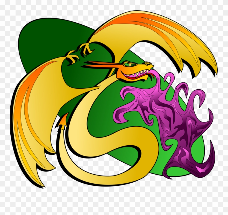 Dragon Serpent Legendary Creature Cartoon - Clip Art - Png Download