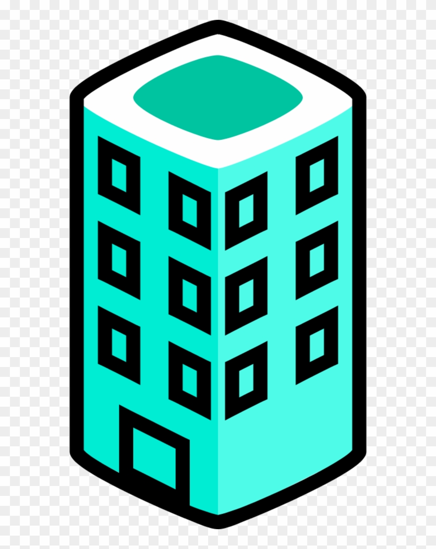 Vector Clip Art - Office Building Clip Art - Png Download