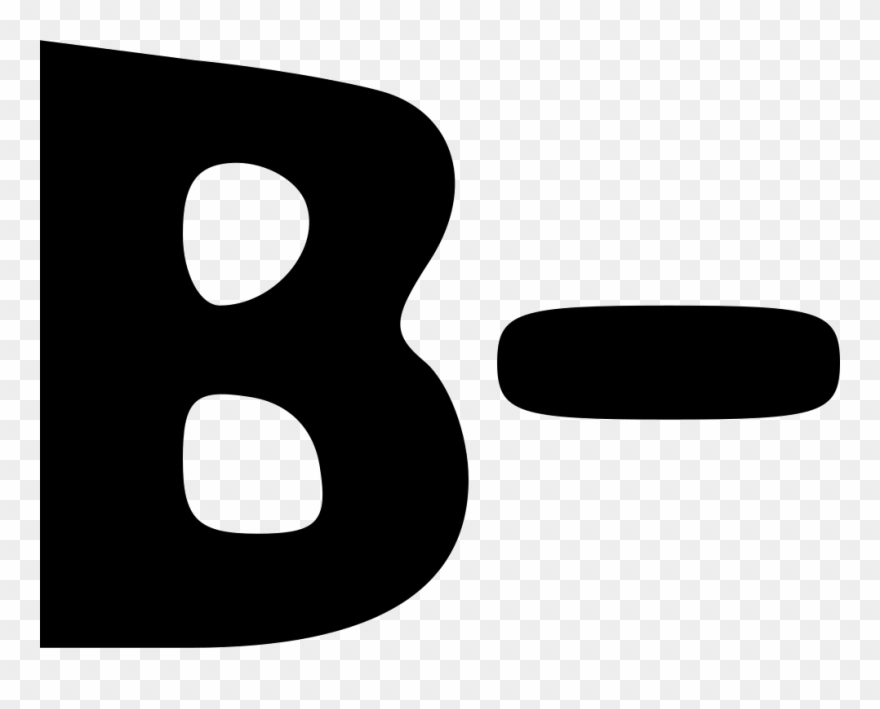 Yükle Grade B Minus Svg Png Icon Free Download ( - B Grade Png Transparent Clipart