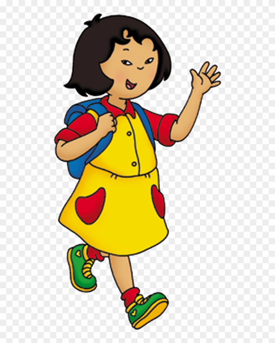 Yükle Caillou Cartoon - Girl Version Of Caillou Clipart