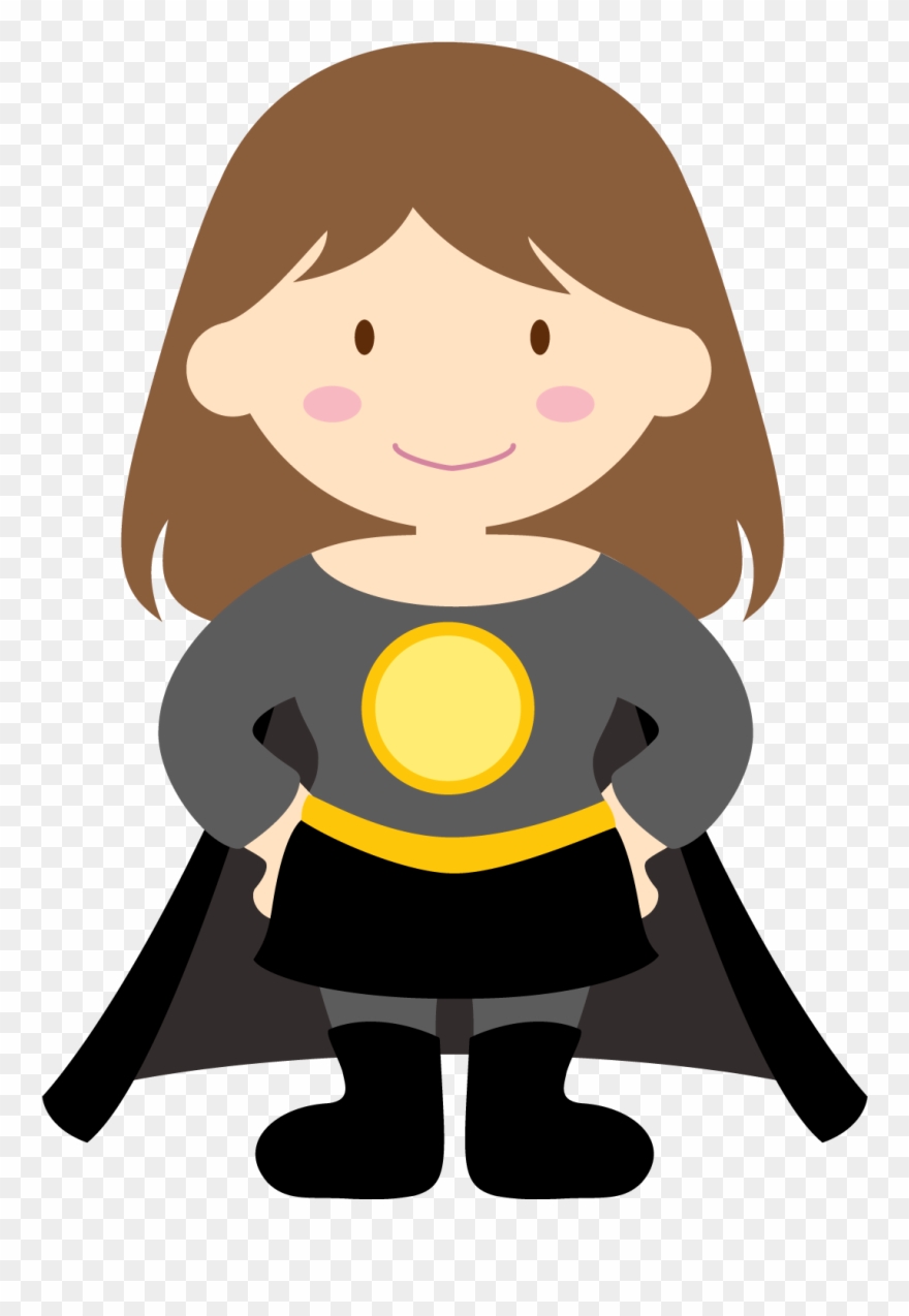 Download - Niño Superheroe Dibujo Clipart