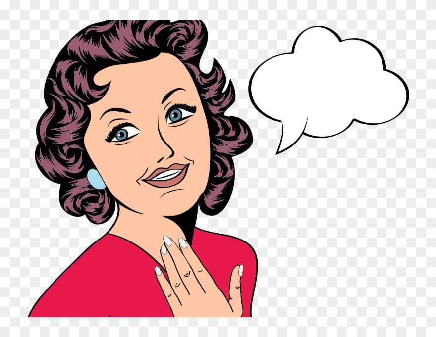 Ã‡izgi Cartoon Karakterler - Desenho Quadrinho Mulher Clipart