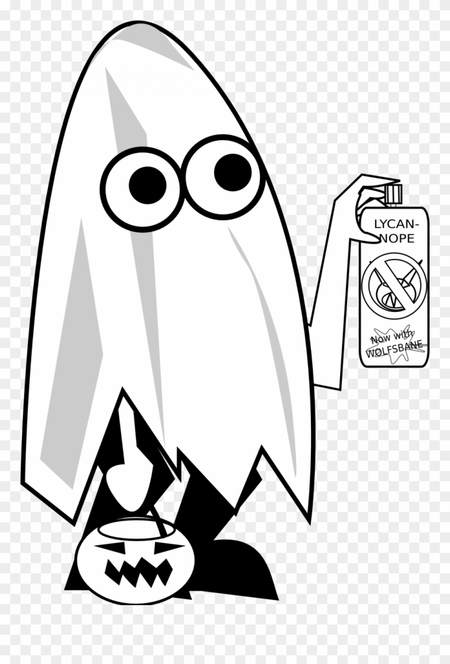 Halloween ~ Vintage Black And White Halloween Cliparthalloween - Animations Trick Or Treaters - Png Download