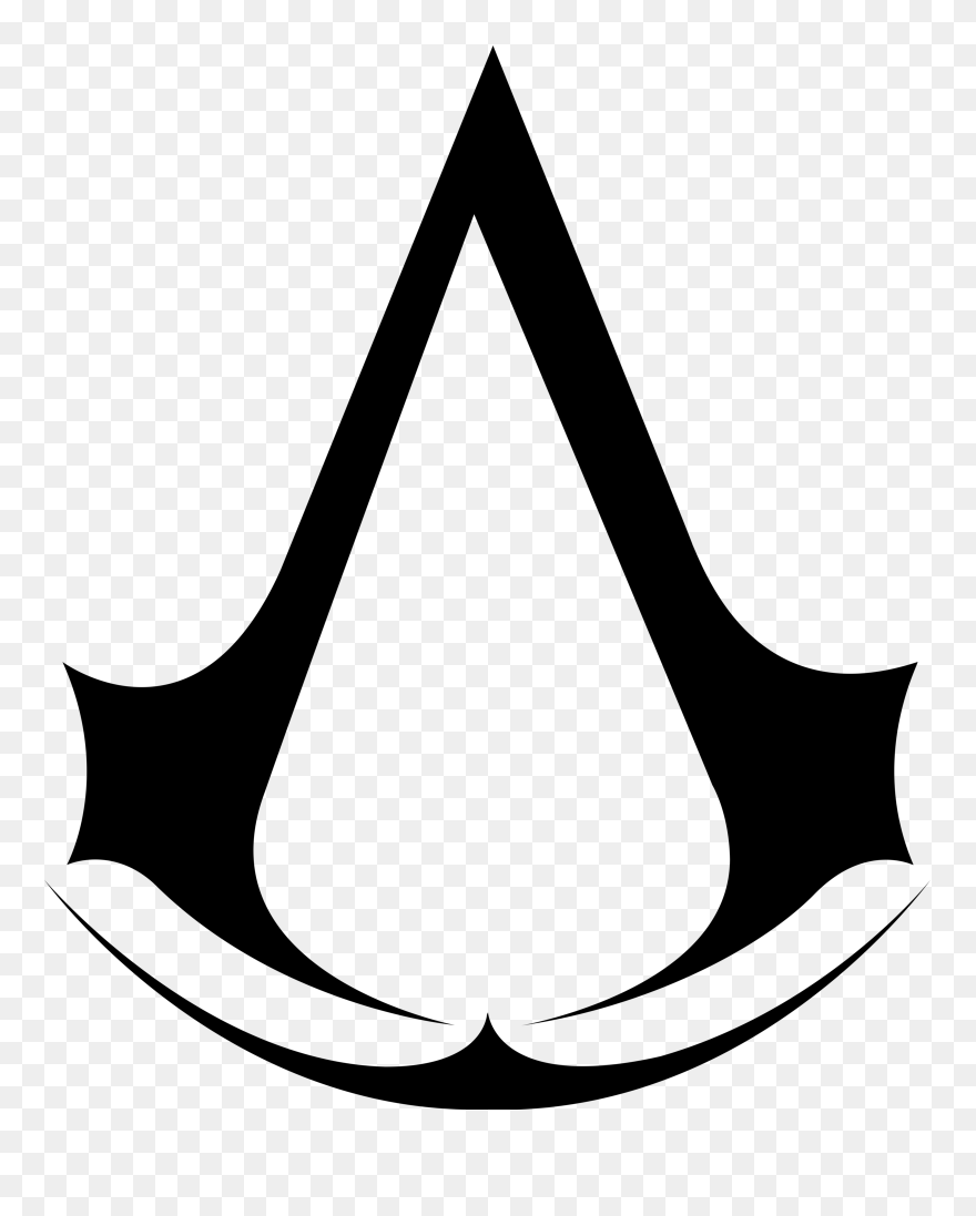 Batman Stencils - Assassin's Creed Symbol Clipart
