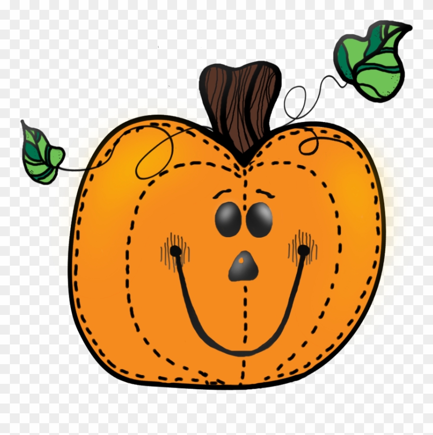 Pumpkin Clipart October - Cute Pumpkin Clip Art - Png Download