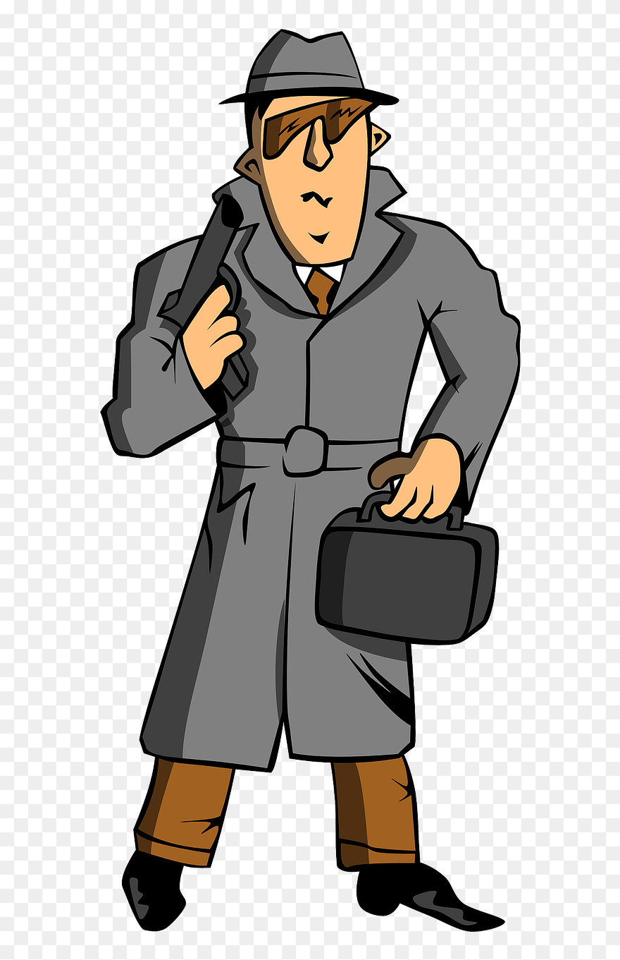 Eyeglasses Clipart Undercover Spy - Spy Clip Art - Png Download