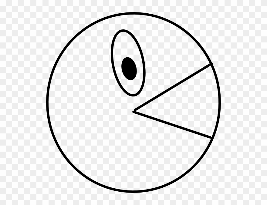 Ghost Clipart Pac Man - Pac Man Ghosts Template - Png Download