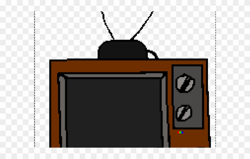Television Clipart Old School - Cartoon Old School Tv - Png Download