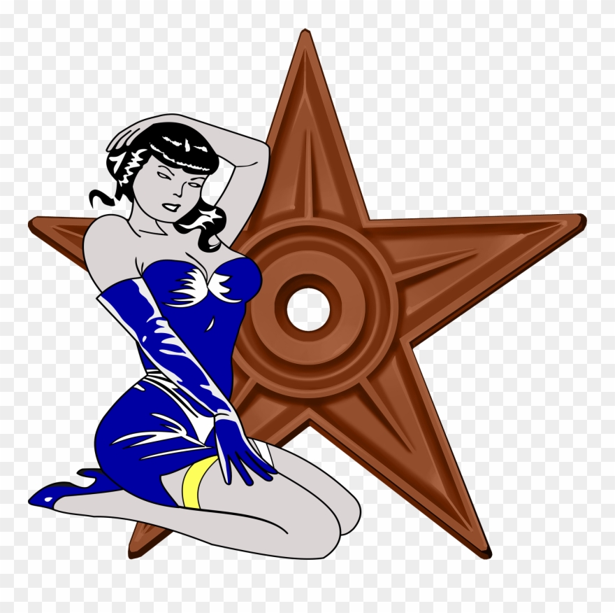 Barnstar Pin-up - Cafepress Pinup Girl Twin Duvet Cover Clipart