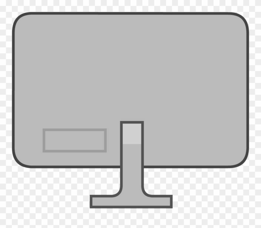 Tv Body Behind - Bfdi Tv Body Clipart