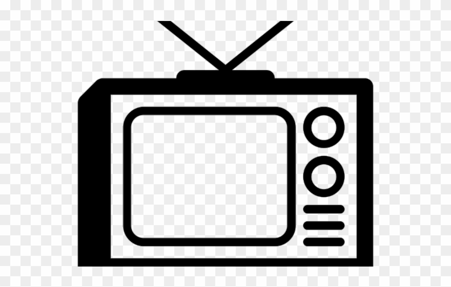 Television Clipart Tv Ad - Tv Radio Icon Png Transparent Png