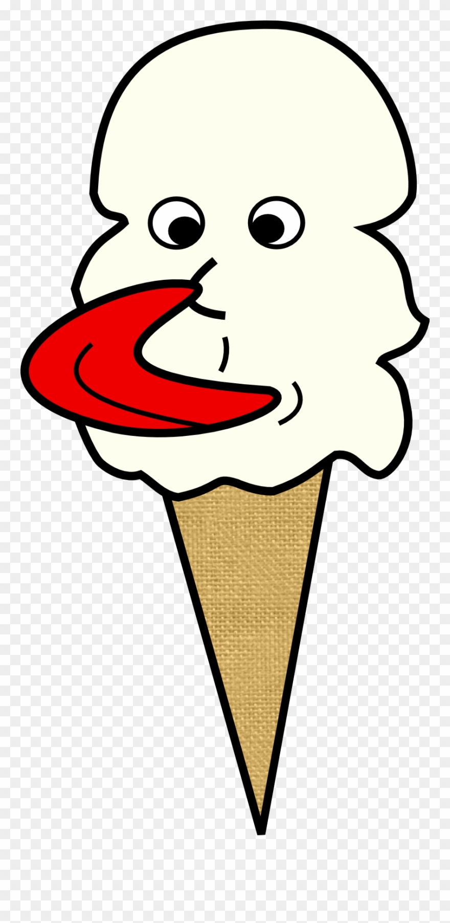 Liking Ice Cream Clipart