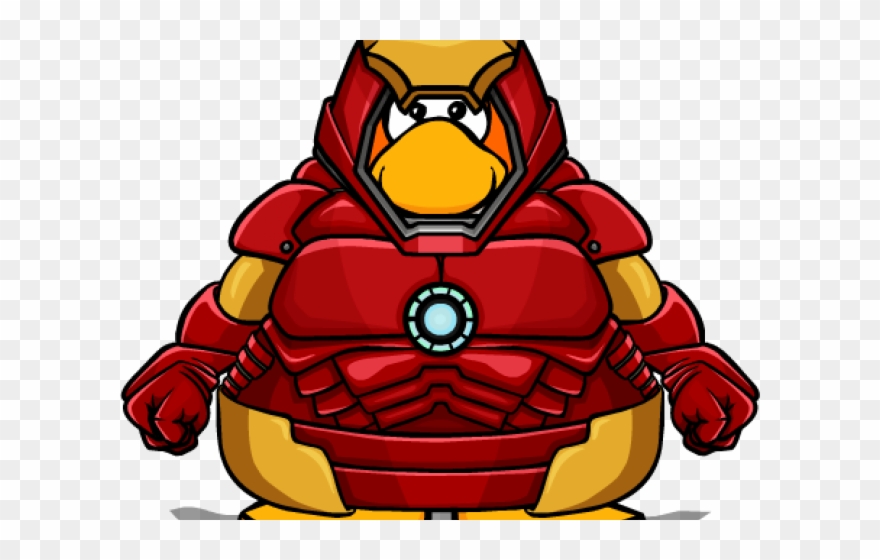 Iron Man Clipart Wikia - Club Penguin Superhero Codes - Png Download